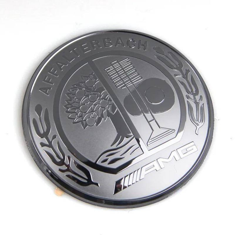 52мм 57мм Цельный 3D и Плоский Значок Звезда Яблоня Никелевая Эмблема Автомобиля Для Mercedes Benz AMG Логотип Центра Рулевого Колеса Серебро Золото