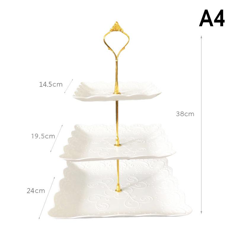 2/3-ярусная подставка для кексов, сервировочная подставка, десертная башня, поднос для фруктов, для чаепития, детского праздника, свадьбы, рождественской вечеринки