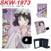 Sailor Moon Anime Print Vertical Snap Wallet Luna Colorful Pocket Card Holder Mini Coin Purse 1pcs