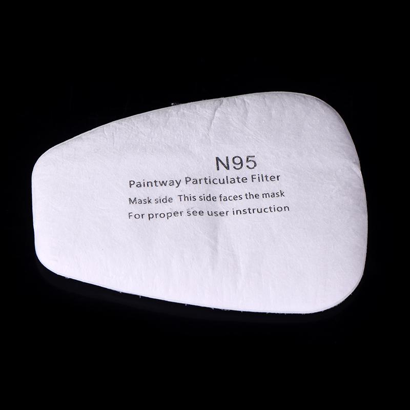 20Pcs 5N11 Dust Cotton Filter Paper For 6200 7502 6800 Chemical Spraying Painting Respirator Gas Mask Accessories