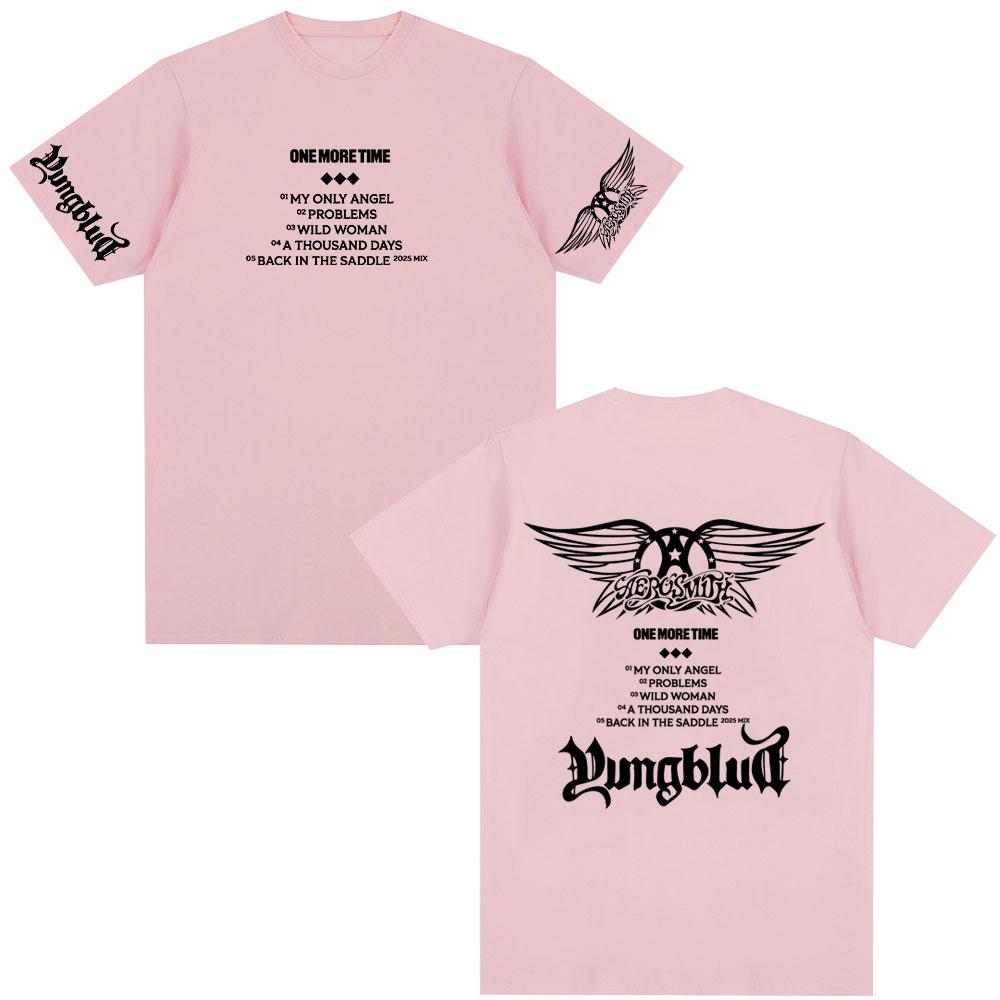 Yungblud One More Time Album Tshirts Men Women Clothing Fashion Hip Hop Short Sleeves T Shirts Cotton Summer Tshirt Streetwear