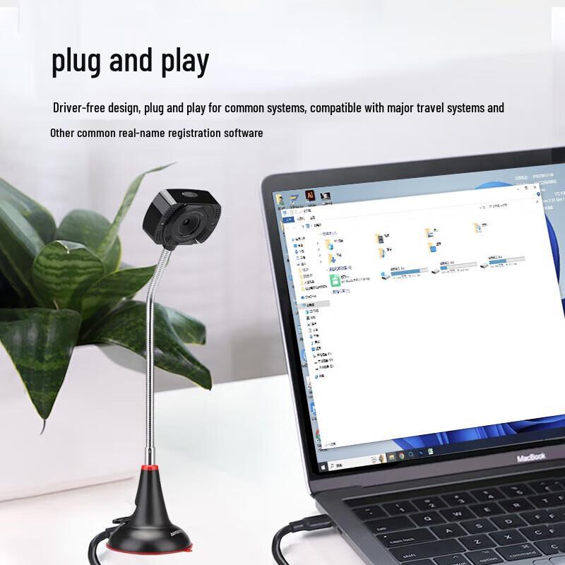 Aoni A25 Full HD Auto-Focus Webcam with Microphone