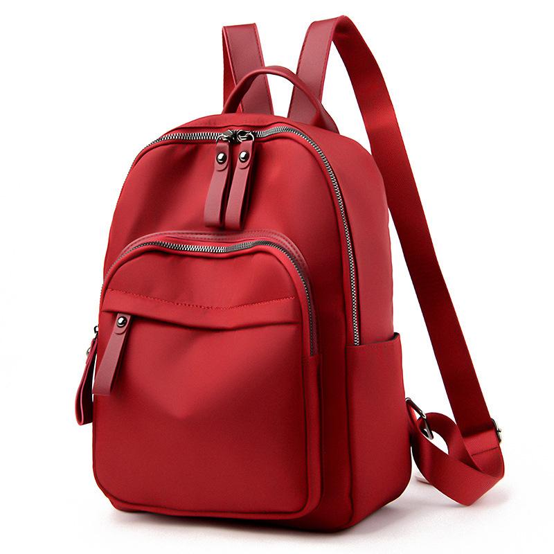Водонепроницаемый рюкзак большой вместимости из ткани Оксфорд, женский, новая корейская версия, модный, легкий, дорожный рюкзак, студенческий, многоцелевой