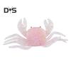 10CM/16.5G Slow Sinking Soft Crab Lure Long Casting Bionic Crab Bait Colorful PVC Artificial Bait Saltwater Freshwater Fishing Accessories