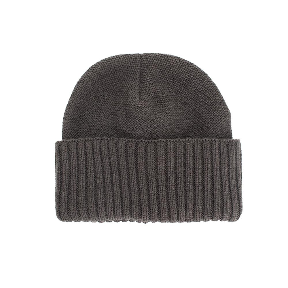 Осень и зима новый бархатный двухцелевой монохромный легкий вариант пуловер шапка вязаная шерстяная шапка