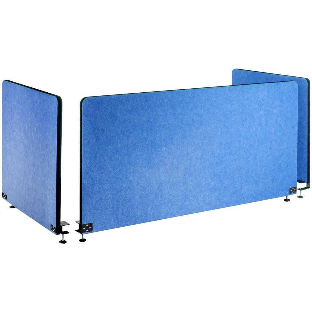 Desk Divider 60'' Desk Privacy Panel, 3 Panels Privacy Acoustic Panel, Sound Absorbing Acoustic Privacy Panel, Reduce Noise and Visual Distractions,