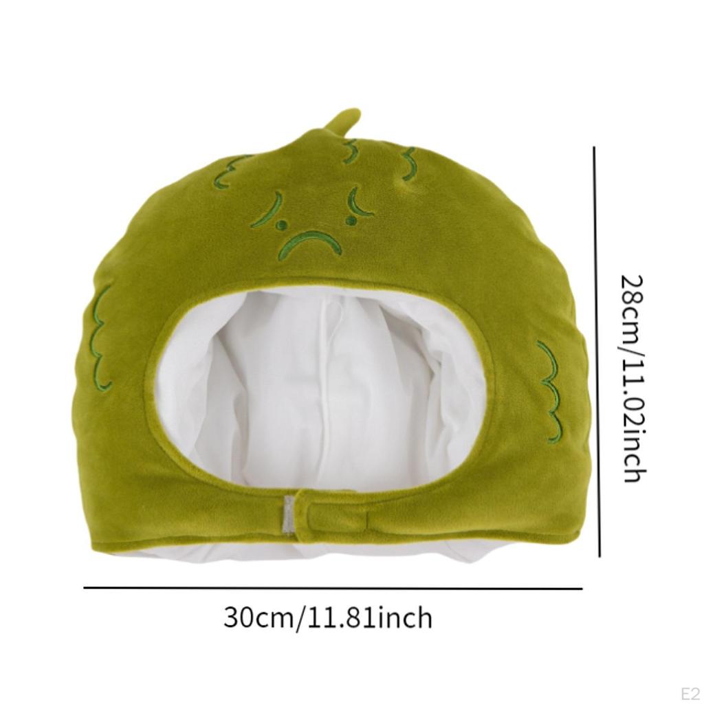 Bitter Gourd Hat Cosplay Cute Gift Costume Cap for Festival Fancy Dress Carnival