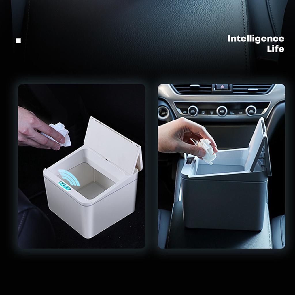 Touch-free Trash Cans Smart Induction Trash Bin Automatic Garbage Can Infrared Motion Sensor