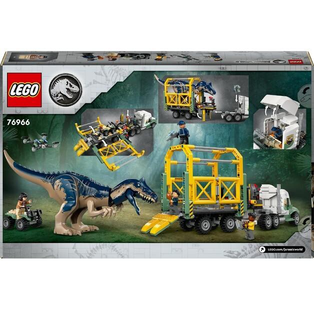 LEGO Jurassic World 76966 Диномисс: транспортный грузовик аллозавра