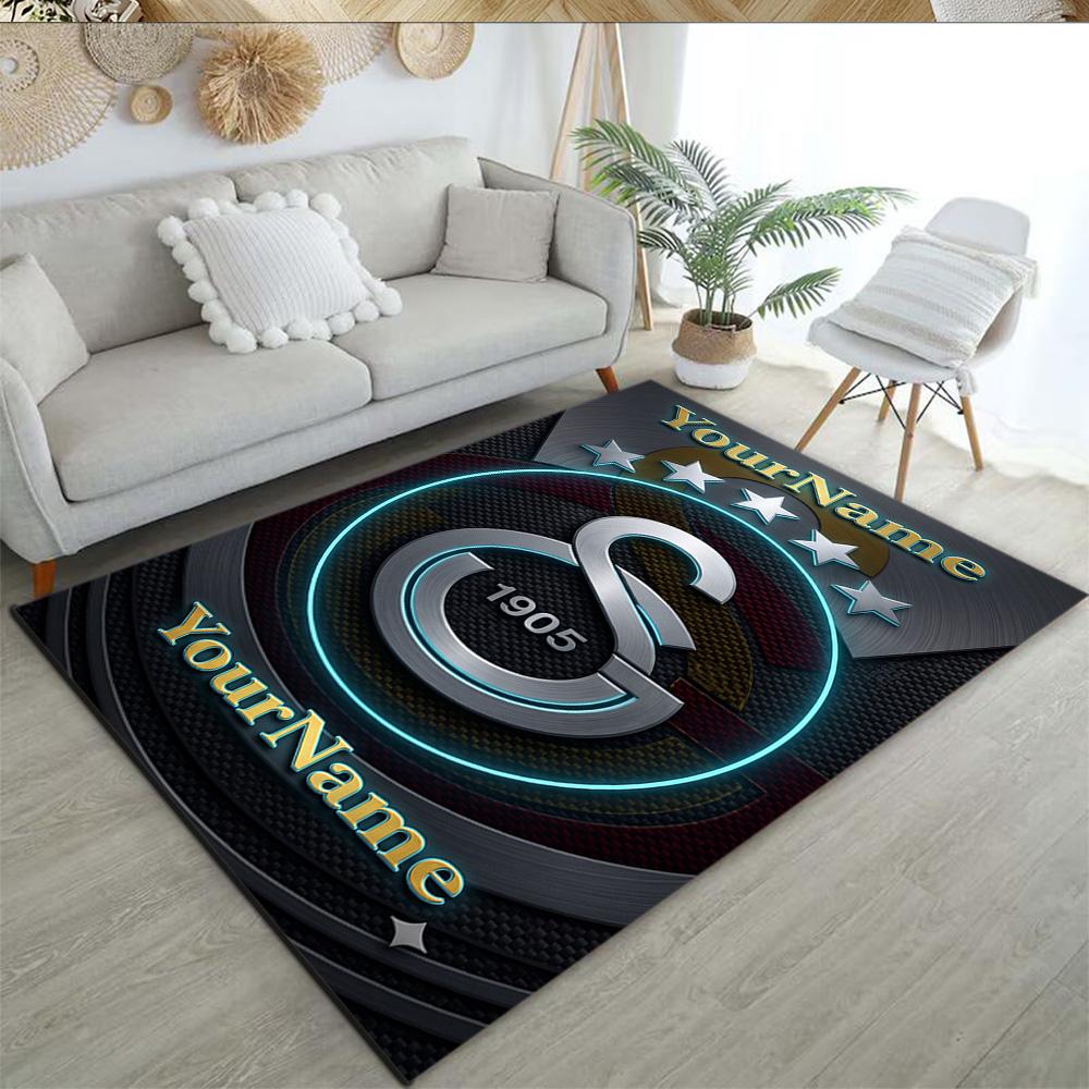 Galatasaray Customized Name Floor Rug Office Rug Perfect For Living Rooms Kitchen Game Room Hallway Antislip Rug Anime Office Decor