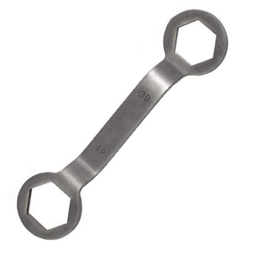 Clutch Removal Wrench, 39mm-41mm, Double-Head Disassembly Tool for Pulley Hex Nuts, Compatible with GY6 125cc Motorcycles, Disassembly and Repair Tool