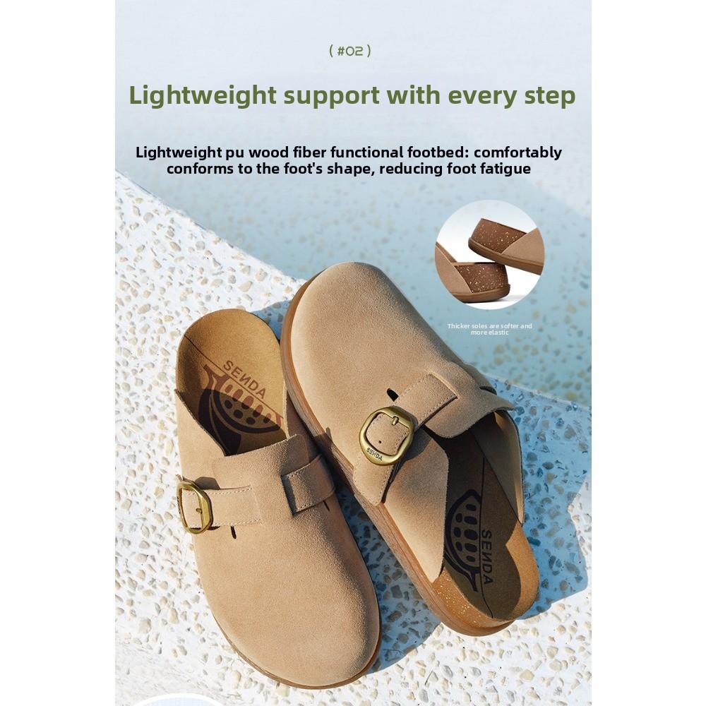 Senda Haken Women's 2025 Summer New One Foot Thick Soled Casual Sandals 4RNB5BH5