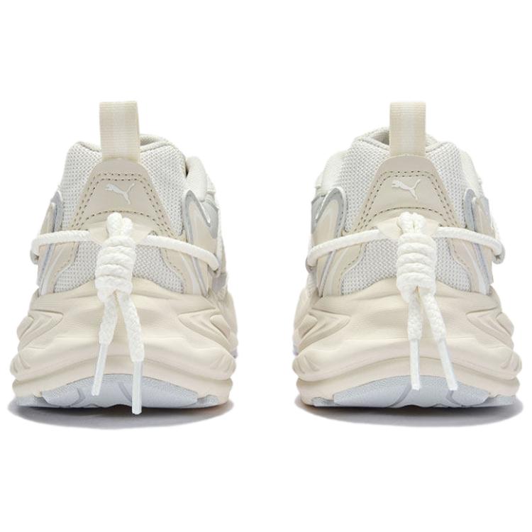 Puma RS-LITE 406669-01 Белоснежный Теплый Белый Серый Унисекс Ретро Кроссовки на Платформе