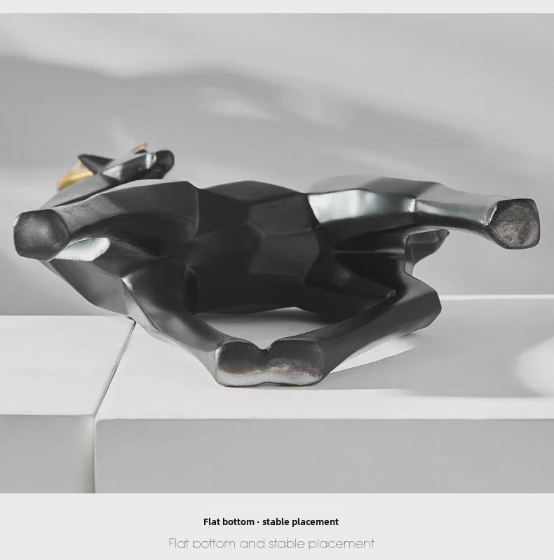 Украшения в виде оленей в скандинавском стиле для гостиной, телевизора, винного шкафа, офиса и домашнего декора