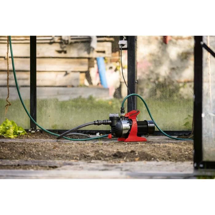 Pompe de jardin - Scheppach - GP1400JET - 6000 L/h - Profondeur max 8m - 4,8 bar
