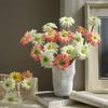 10 шт./лот Искусственная гербера Шелковый цветок для украшения дома Искусственные цветы Хризантема Свадебный букет Оформление цветами для вечеринки