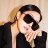 Ретро Модные Большие Квадратные Солнцезащитные Очки Для Женщин Мужчин С Защитой UV400 Для Активного Отдыха