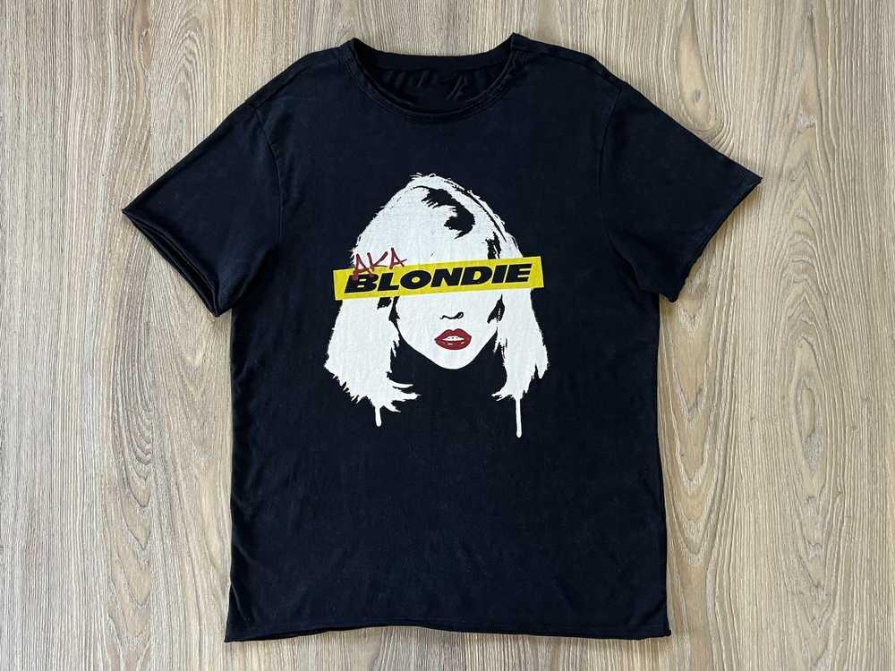 Черная футболка Blondie с коротким рукавом Все размеры S5XL E127 Унисекс Футболка