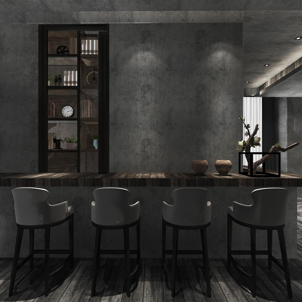 Лист для резки обоев TOTIO из бетона, серый, переделанный лист, обои в стиле бетона, съемные, стильные, толстые, 60 см x 9 м, самоклеящиеся, водонепроницаемые