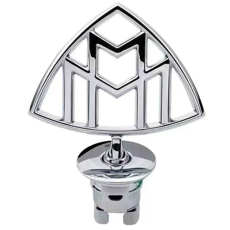Metal Car Star Hood Badge Front Emblem Logo For Mercedes Benz Maybach C E S Class W204 W205 W212 W213 W211 W220 W222 W223
