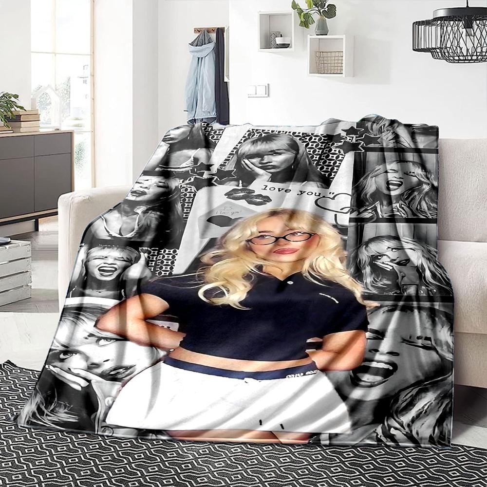 Fashionable Selfexpression Blanket Soft Throw Blanket For Home Bedroom Bed Sofa Travel Office Solid Christmas Blanket