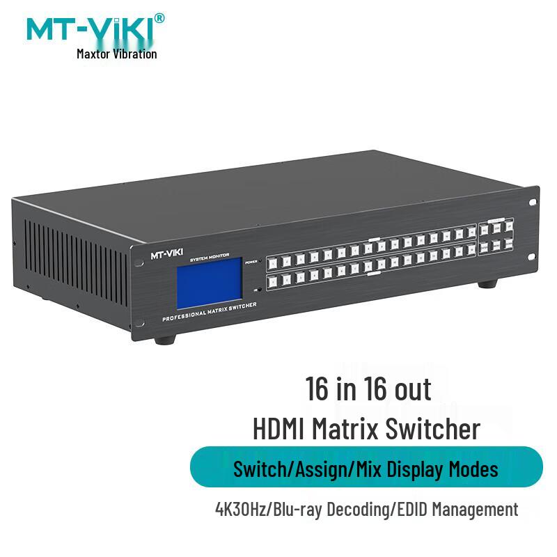 Видеоматричные коммутаторы и сплиттеры HDMI MT-Viki