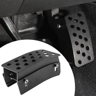 Vancroser Увеличенная педаль акселератора для Wrangler JK, Запчасти для кастомизации педали акселератора Wrangler 2007-2017 JK, Нескользящая педаль, (черный)