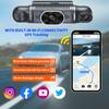 4Camera Car DVR 1080P Video Recorder WIFI APP 360 Degrees Dash Cam Front Right Left Rear View Camera Car 24h Parking Monitor