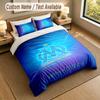 Bedding Set 1 Duvet Cover 2 Pillowcases Olympique Marseille FC Print Soft Bed Linen Bedroom Decor