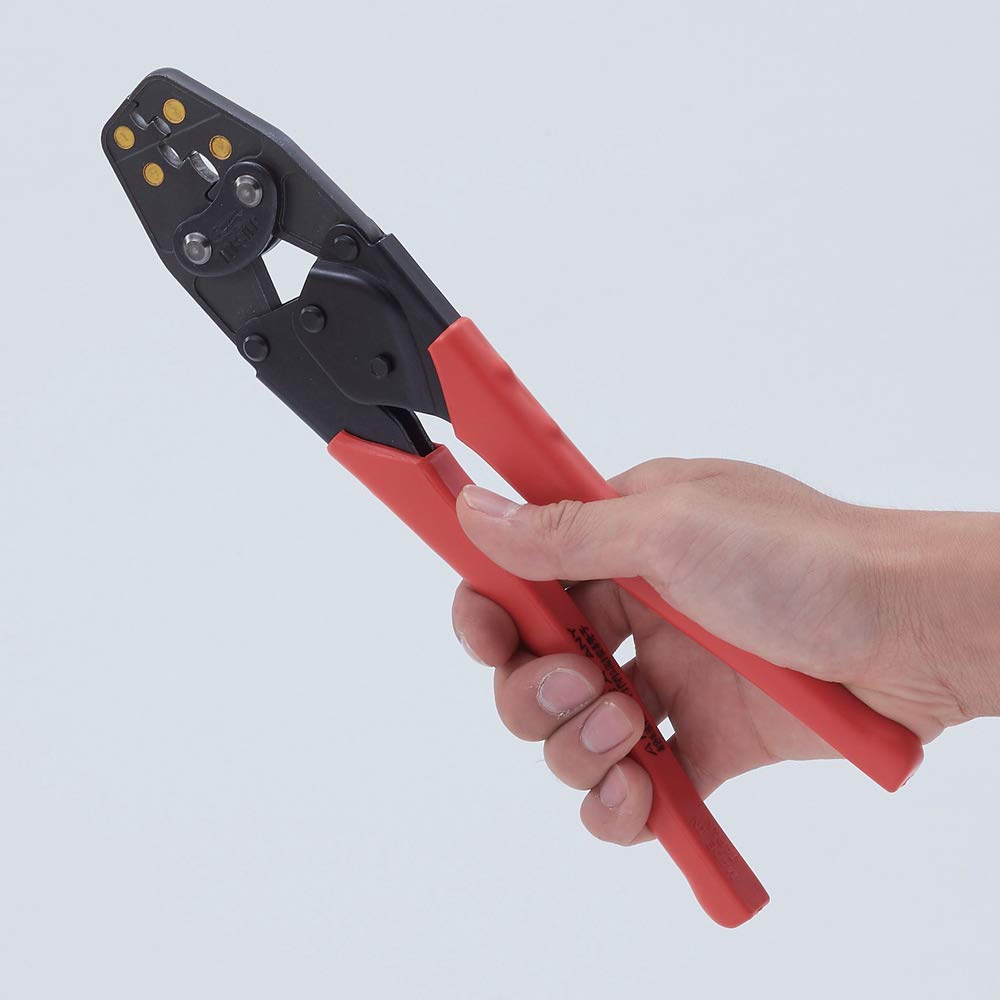 Lobtex AK28A Crimping Tool for Insulated Closed-End Connectors, CE1, 2, 5, and 8