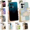 Чехол для Oppo Reno 13 Pro Силиконовый Роскошный Модный Крутой Кавайный Милый Расписной Чехол для Oppo Reno13 Pro CPH2697 PKK110 Корпус