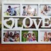 6 Slots Photo Wall Collages Kit Family Love Picture Frame Multi Opening Wall Decor Home Artwork Display