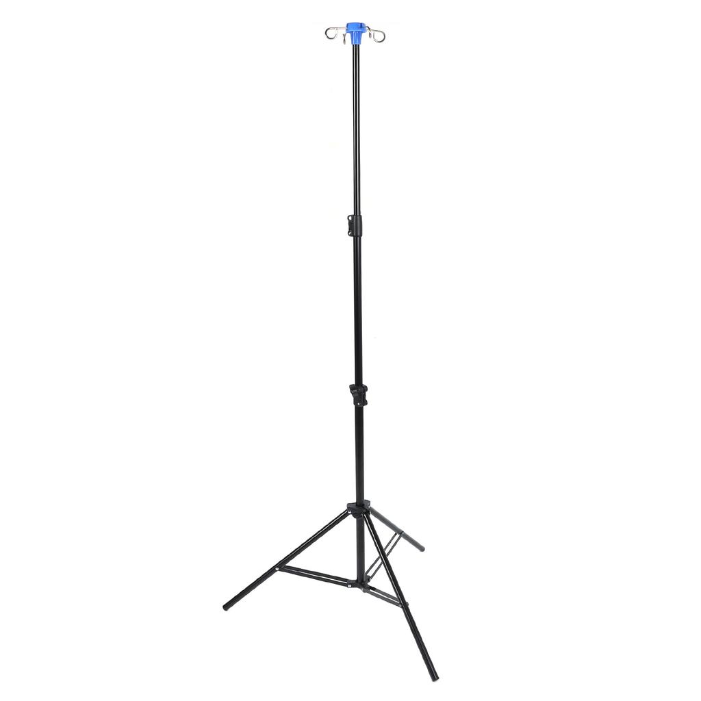 Штатив для внутривенных вливаний с крючком из АБС-пластика, складная напольная стойка для внутривенных вливаний для клиники