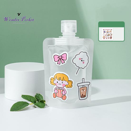 5 шт., набор для разлива по бутылкам для путешествий, упаковочные пакеты, прозрачный герметичный одноразовый шампунь без запаха, крем для мытья тела, крем для лица, лосьон для хранения, сексуальная одежда для взрослых