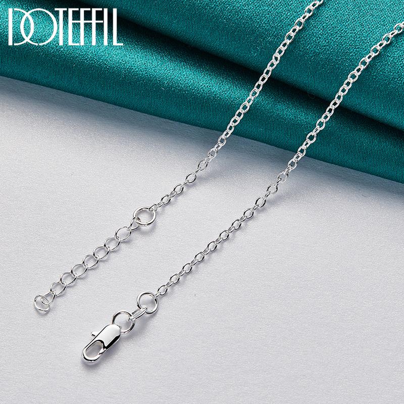 Ожерелье с романтическим сердечком из стерлингового серебра 925 пробы, модные ювелирные изделия