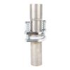 Exhaust Spring Bolt Flange Repair Pipe 1.9in OD To 1.8in OD Universal Spherical Joint Quick Fix Exhaust Flange