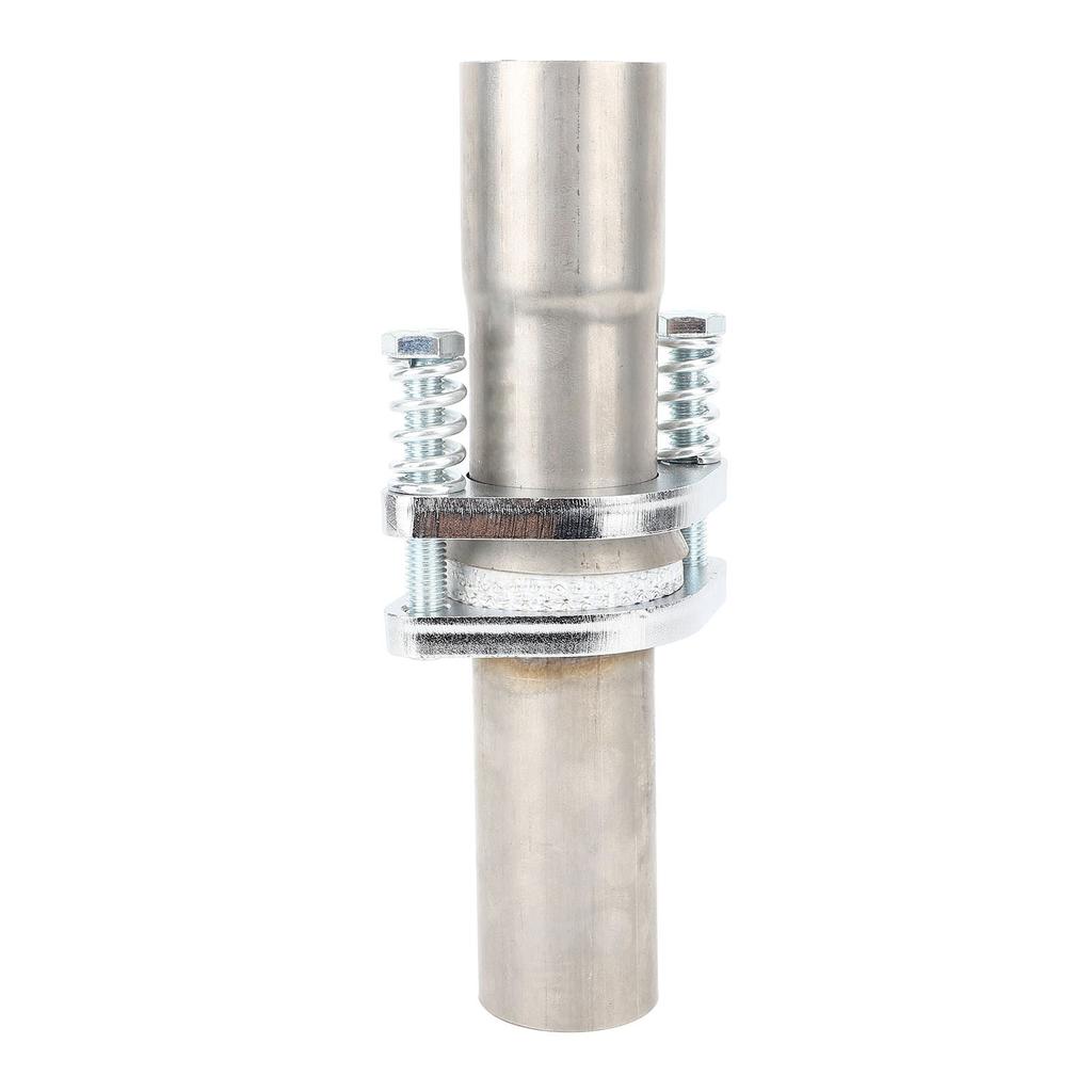 Exhaust Spring Bolt Flange Repair Pipe 1.9in OD To 1.8in OD Universal Spherical Joint Quick Fix Exhaust Flange