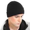 [QCHOMEE] knit hat men's ladies hat autumn/winter Cold protection Heat retention ribbed knit cap Anti-static elasticity care hat simple commute