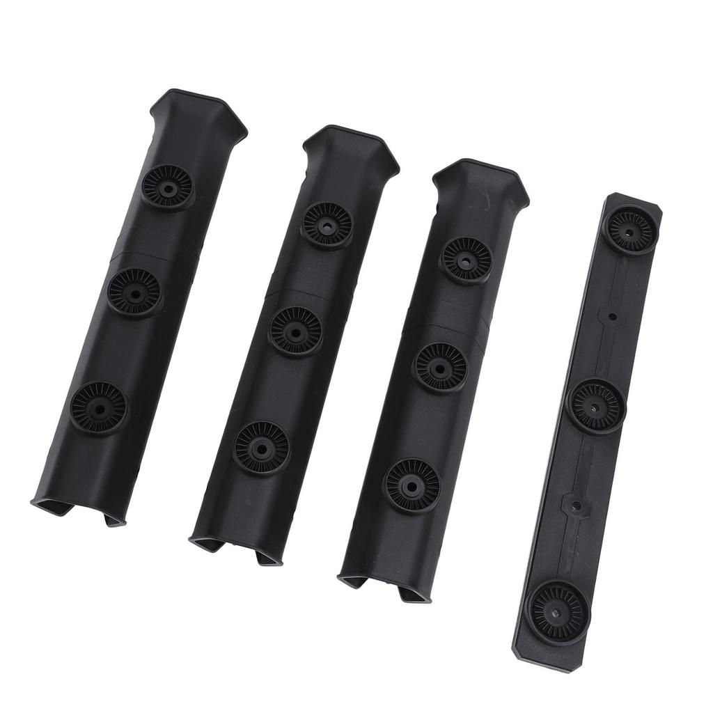 Настенный держатель для удочки, пластиковый кронштейн для удочки, стойка для хранения трубчатых звеньев с винтовым креплением