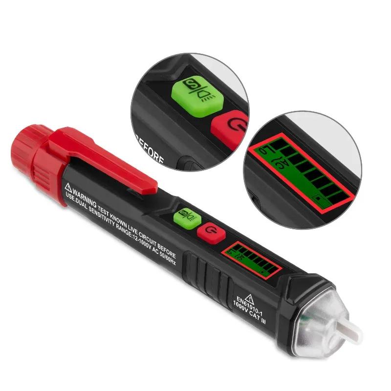Portable Tools for DOT3/DOT4/DOT5.1 Car Brake Fluid Oil Tester, Sound Light Alarm Fluid Quality Tester Pen, HD Backlight Screen