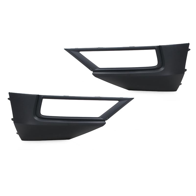 Для Volkswagen VW Tiguan 2017 2018 автомобильный передний бампер противотуманная фара световая рамка крышка противотуманная фара накладка крышка капота