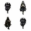 Decoration Skeleton Figurine Halloween Desktop Ornaments Reading Men Statue  Mystery Display