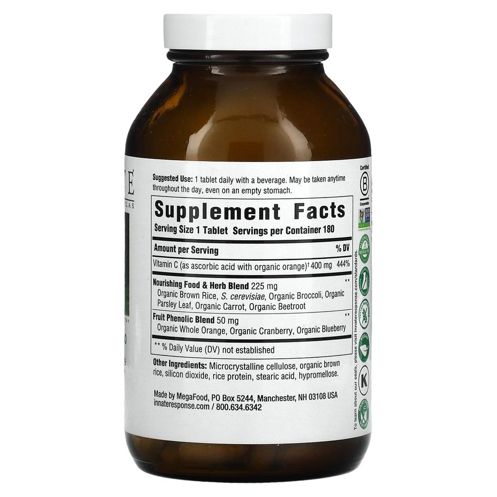 Vitamin C-400, 180 tablets