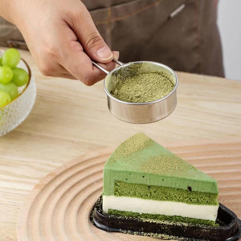 Мини-сито из нержавеющей стали с ультратонкой сеткой для кофе, какао, сахара и матчи