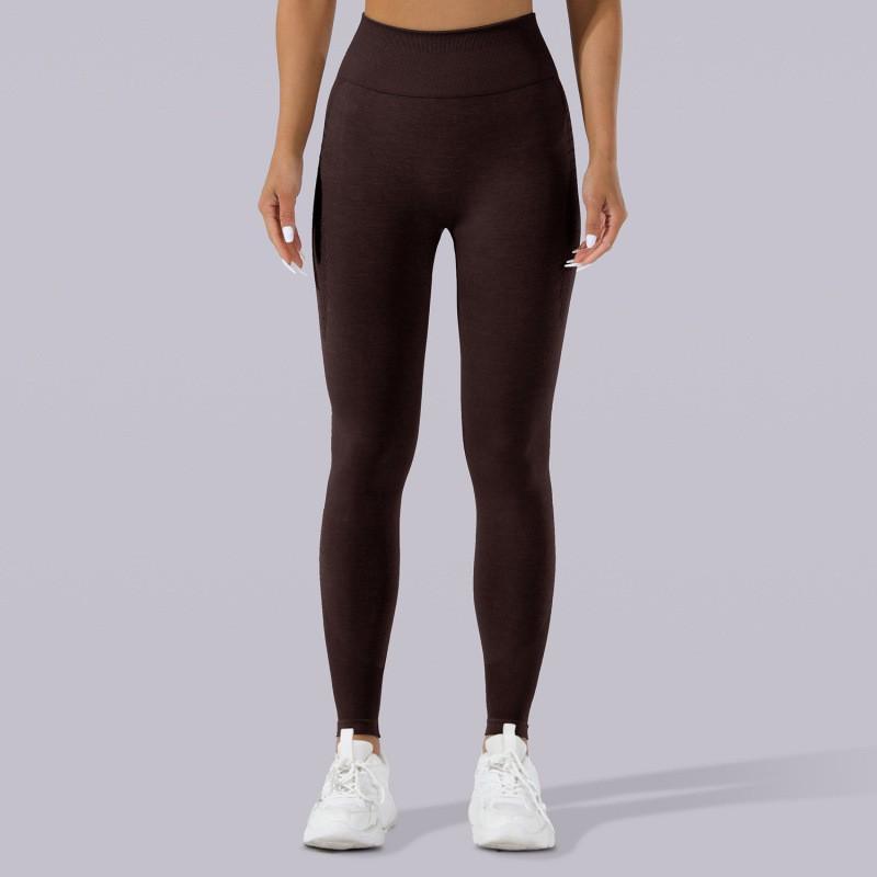 Seamless Quick-Dry Yoga Leggings Women Breathable Compression Fitness Pants Running Gym Outdoor Training