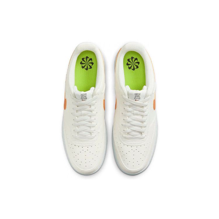 Nike Мужские кроссовки Court Vision Low Next Nature Sail Hot Curry белые DH2987-104