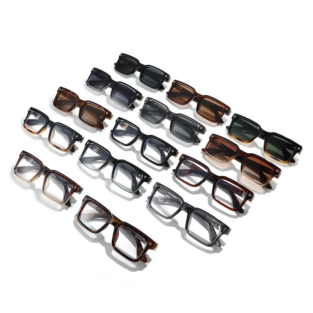 Square sunglasses for men, suitable for vacations, parties, and outdoor activities; sun-protective sunglasses for women