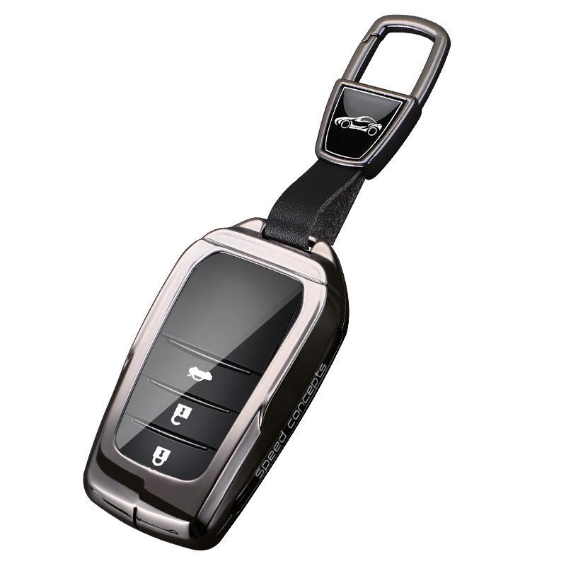 Ключница на кнопке-защелке для Toyota Corolla, Camry, Levin, RAV4, Avalon, IZOA, CHR, Highlander