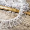 Водорастворимая Плиссированная Кружевная Отделка для DIY Лолита Воротника и Манжет, Аксессуар для Рукоделия