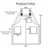 Fashion polyester Work Apron Waterproof Anti-fouling Japanese Apron with Pockets Oil-proof Kitchen Apron Unisex